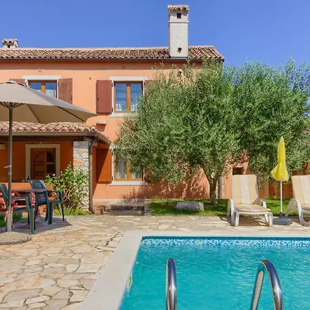 Villa Beautiful Stone Istrian Anamaria With Pool Near The - Wiibuk